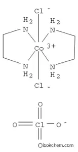 Molecular Structure of 14932-06-0 (Cobalt(1+), dichlorobis(1,2-ethanediamine-N,N')-, perchlorate (9CI))